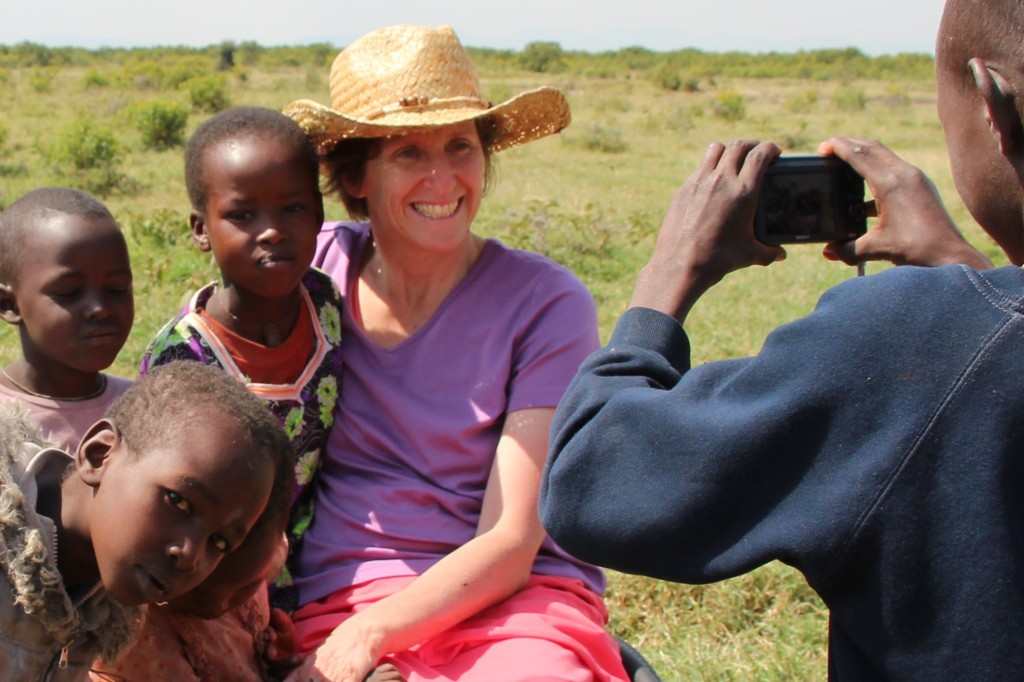 Dr. Gillian Laprairie in Kenya in July, 2013.